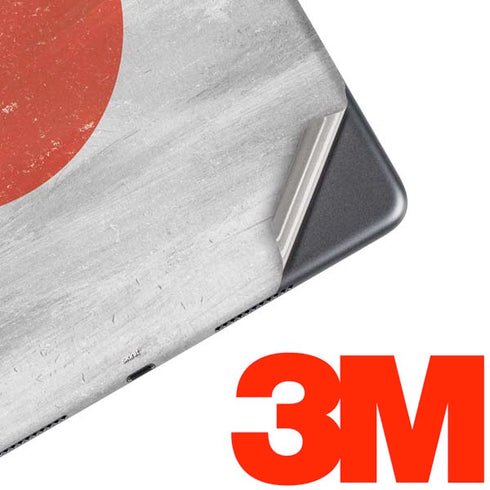 Japanese Flag Distressed iPad Skins