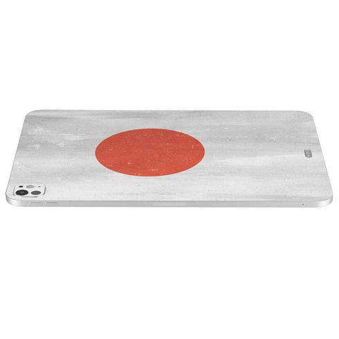 Japanese Flag Distressed iPad Pro 13in M4 (2024) Skin