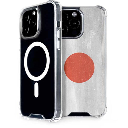 Japanese Flag Distressed iPhone Cases