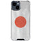 Japanese Flag Distressed iPhone 15 Clear Case