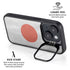 Japanese Flag Distressed iPhone 15 Kickstand Case