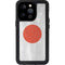 Japanese Flag Distressed iPhone 15 Pro Waterproof Case