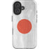 Japanese Flag Distressed iPhone 16 Plus Impact Case