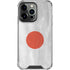 Japanese Flag Distressed iPhone 16 Pro Clear Case
