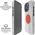 Japanese Flag Distressed iPhone 16 Pro Max Magsafe Impact Case
