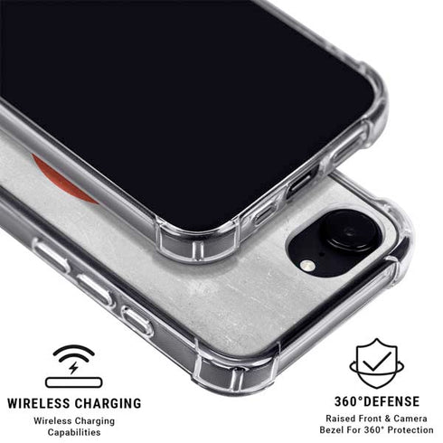 Japanese Flag Distressed iPhone 16e Clear Case