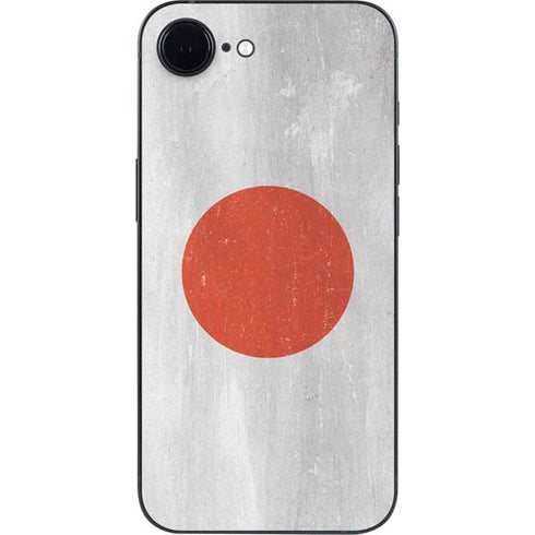 Japanese Flag Distressed iPhone 16e Skin