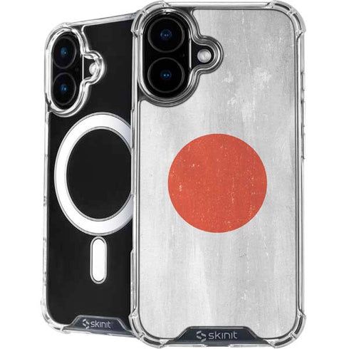 Japanese Flag Distressed iPhone 17 MagSafe Case