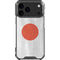 Japanese Flag Distressed iPhone 18 Pro Max Clear Case