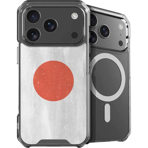 Japanese Flag Distressed iPhone 18 Pro Max MagSafe Case