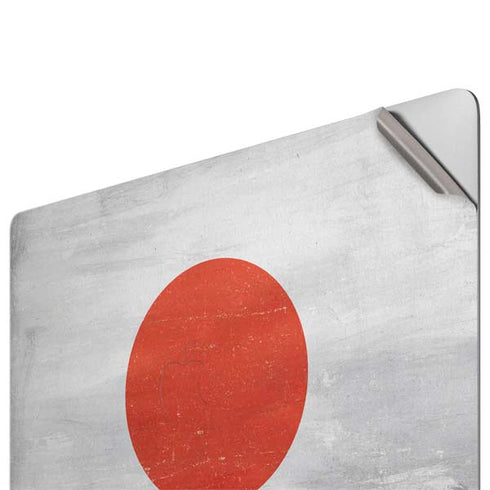 Japanese Flag Distressed Apple MacBook Pro 16-inch Skin