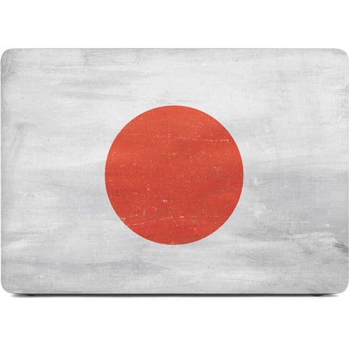 Japanese Flag Distressed Apple MacBook Pro 16-inch Skin