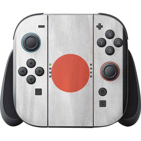 Japanese Flag Distressed Nintendo Switch 2 (2025) with Joy-Con Skin