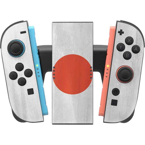 Japanese Flag Distressed Nintendo Switch 2 (2025) Joy-Con Controller Skin