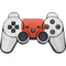 Japanese Flag Distressed PS3 Dual Shock wireless controller Skin