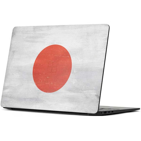 Japanese Flag Distressed Surface Laptop 7 13.8in Skin