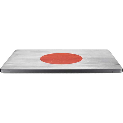 Japanese Flag Distressed Surface Laptop 7 13.8in Skin
