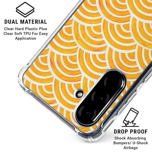 Japanese Wave by Cat Coq Galaxy A36 5G Clear Case