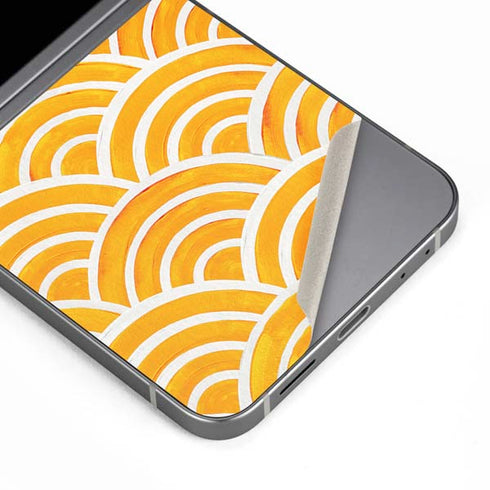 Japanese Wave by Cat Coq Galaxy Z Flip6 Skin