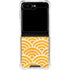 Japanese Wave by Cat Coq Galaxy Z Flip6 Clear Case