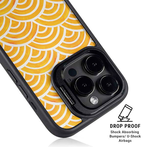 Japanese Wave by Cat Coq iPhone 15 Pro Max Kickstand Case