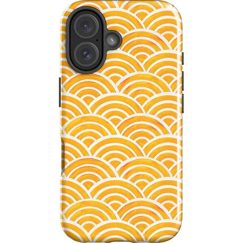Japanese Wave by Cat Coq iPhone 16 Plus Impact Case