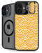 Japanese Wave by Cat Coq iPhone 16 Plus Kickstand Case