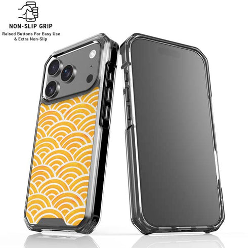 Japanese Wave by Cat Coq iPhone 18 Pro Clear Case
