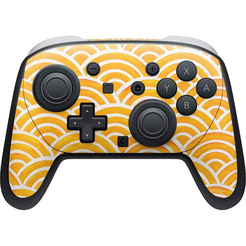 Japanese Wave by Cat Coq Nintendo Switch 2 (2025) Pro Controller Skin