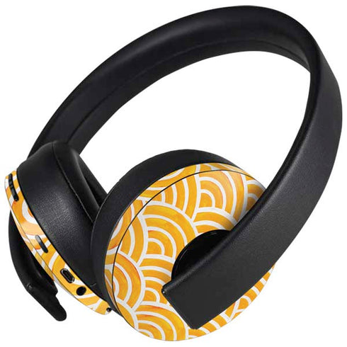 Japanese Wave by Cat Coq PlayStation 4 Gold Wireless Headset Skin