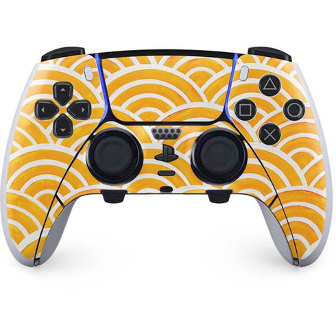 Cat Coq Japanese Wave PS5 DualSense Edge Pro Controller Skin