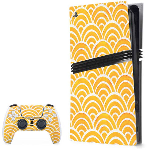 Japanese Wave by Cat Coq PS5 Pro Bundle Skin