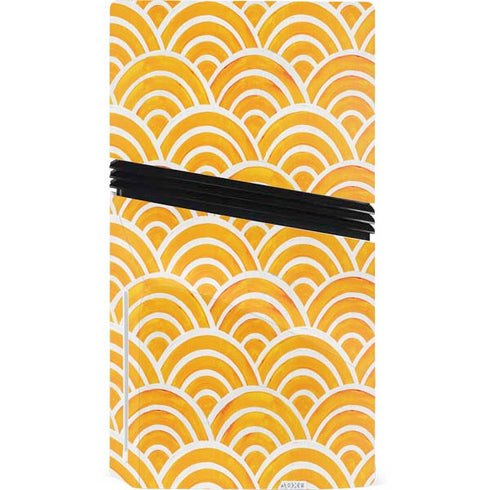 Japanese Wave by Cat Coq PS5 Pro Disk Bundle Skin