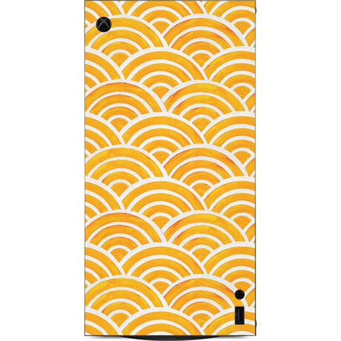 Japanese Wave by Cat Coq XBox Series X Digital Edition Console Skin