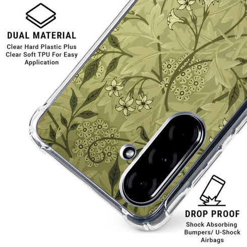 Jasmine by William Morris Galaxy A36 5G Clear Case