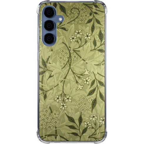 Jasmine by William Morris Galaxy A55 5G Clear Case