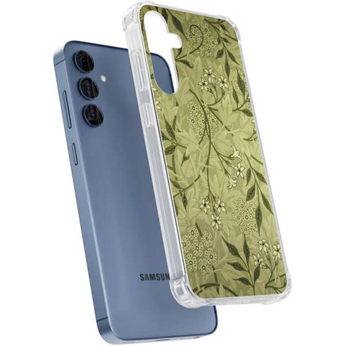 Jasmine by William Morris Galaxy A55 5G Clear Case