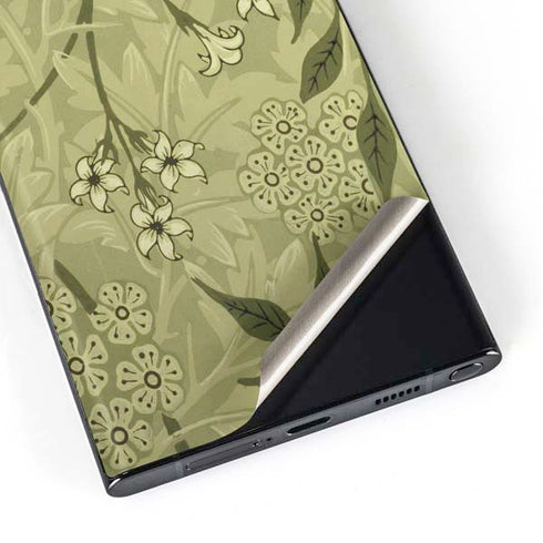 Jasmine by William Morris Galaxy Skins
