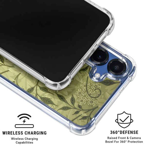 Jasmine by William Morris Galaxy S25 Plus Clear Case