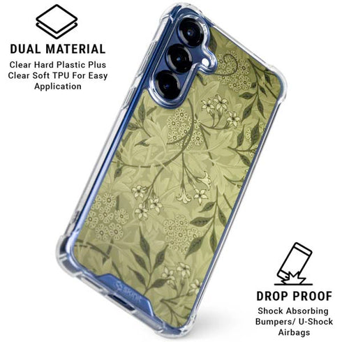 Jasmine by William Morris Galaxy S25 Plus Clear Case