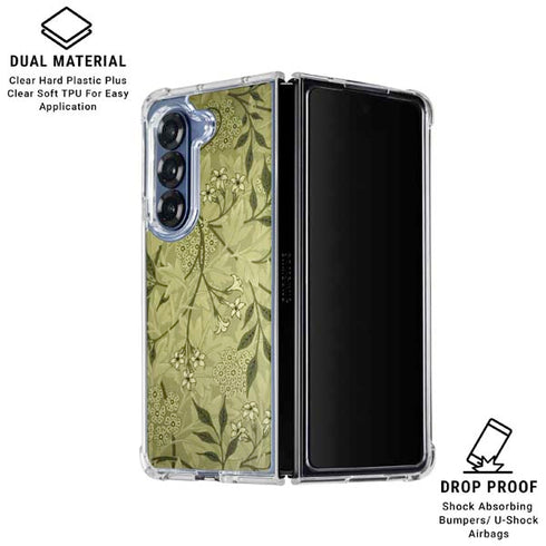 Jasmine by William Morris Galaxy Z Fold6 Clear Case