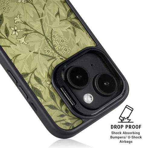 Jasmine by William Morris iPhone 14 Plus Kickstand Case