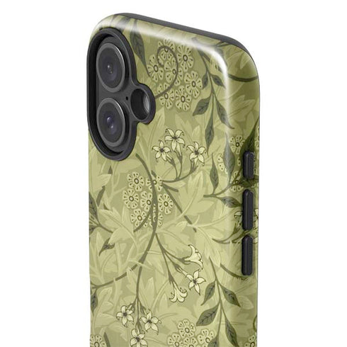 Jasmine by William Morris iPhone 16 Impact Case