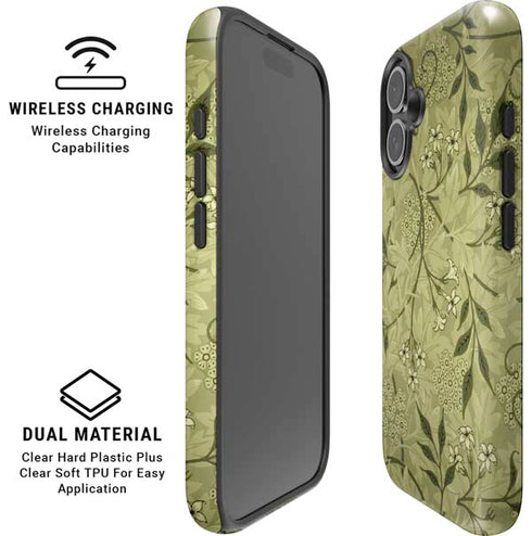 Jasmine by William Morris iPhone 16 Magsafe Impact Case