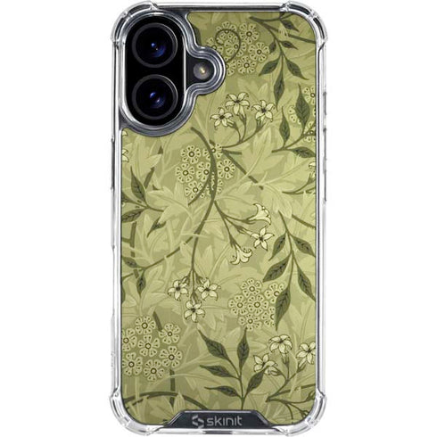 Jasmine by William Morris iPhone 16 Plus Clear Case