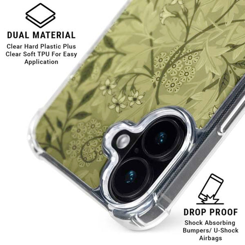 Jasmine by William Morris iPhone 16 Plus MagSafe Case