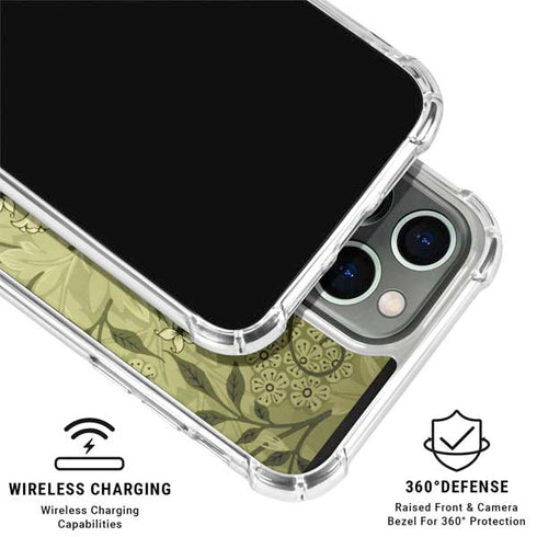 Jasmine by William Morris iPhone 16 Pro Clear Case