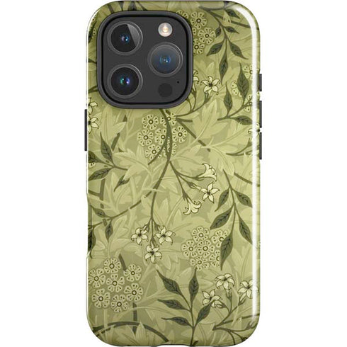 Jasmine by William Morris iPhone 16 Pro Impact Case