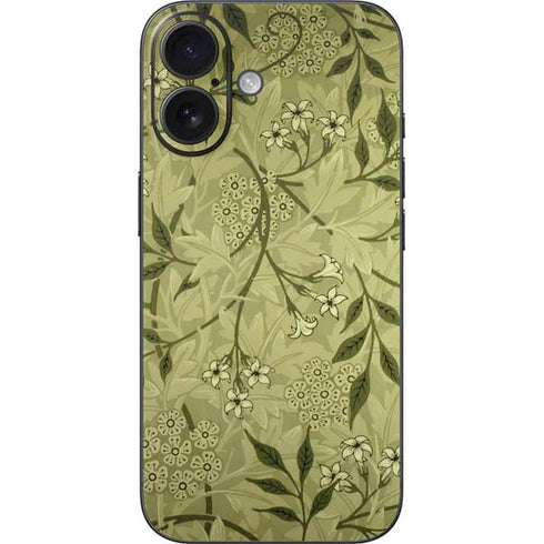 Jasmine by William Morris iPhone 16 Skin