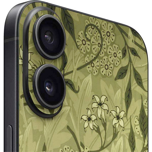 Jasmine by William Morris iPhone 16 Skin